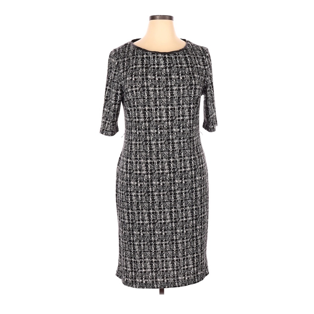 Black & White Tweed DressBarn Dress, 24